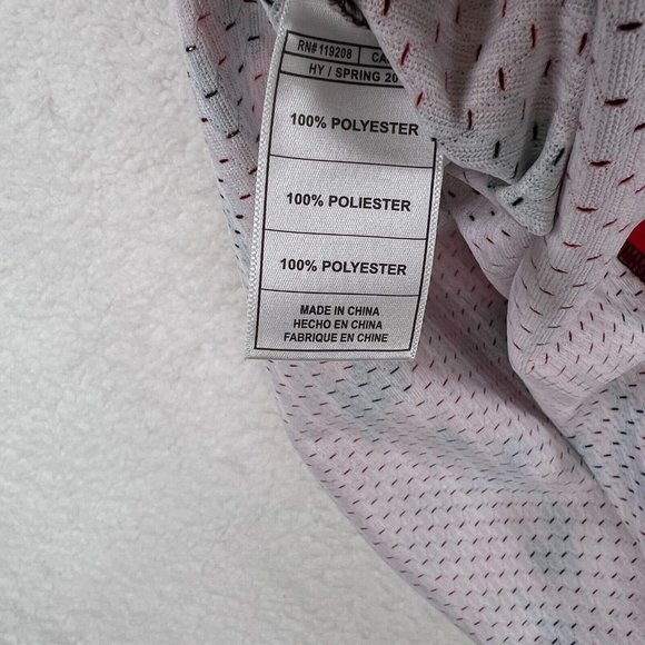 Mitchell & Ness Jersey Men XL Camo Atlanta Hawks Baseball Rare Rap Hip Hop ATL - Picture 15 of 16